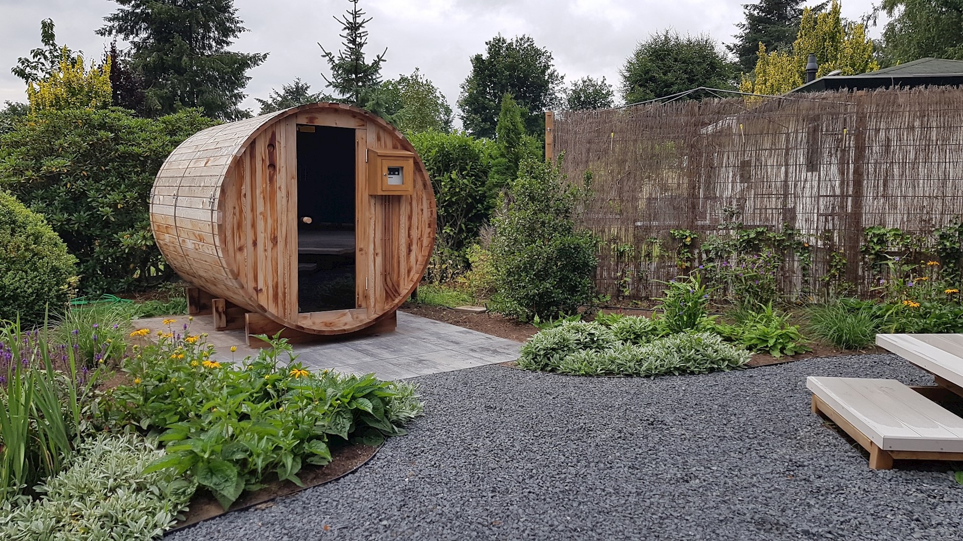 De Berk 10 Tuin Met Sauna