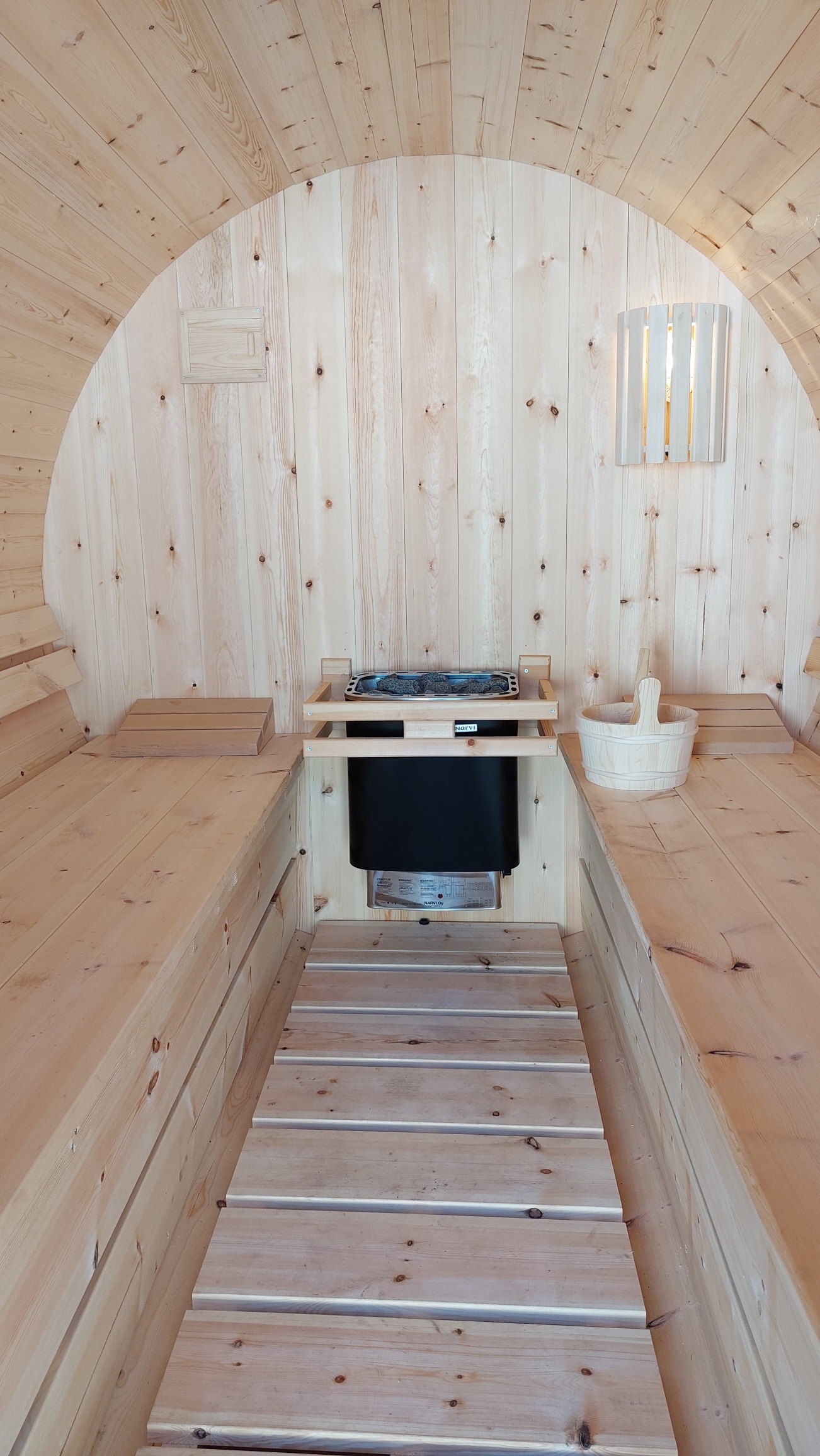 Sauna Interieur Bij Huisje De Lariks